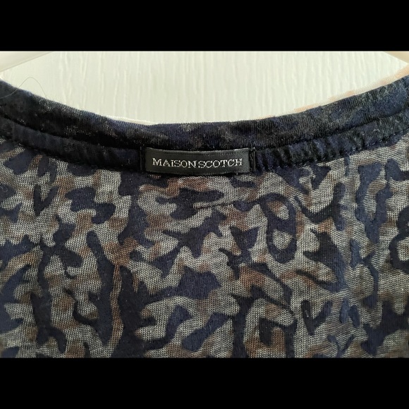 Scotch & Soda Double Layer Sleeveless Top w Belt - Picture 2 of 8